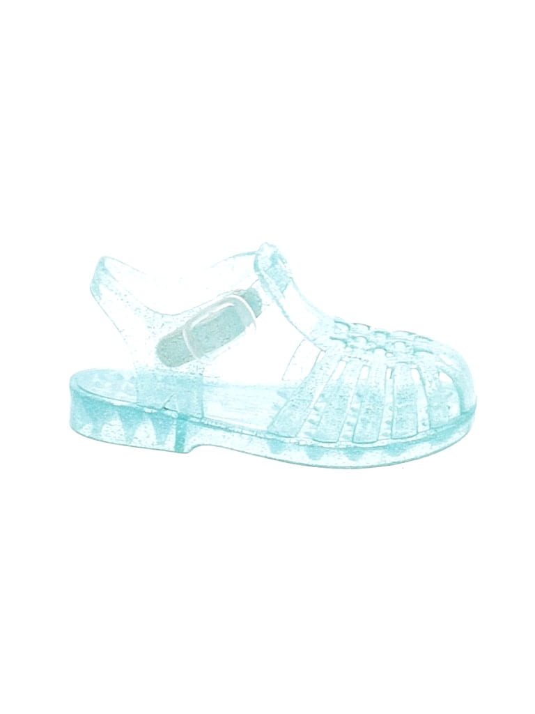 Gymboree Graphic Teal Blue Flats Size 6 - photo 1