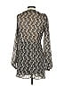 Zara Chevron-herringbone Gray Cocktail Dress Size XS - photo 2