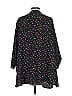 BLOOMCHIC 100% Polyester Stars Black 3/4 Sleeve Blouse Size 26 waist - photo 2