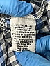 Johnny Was Checkered-gingham Blue 3/4 Sleeve Button-Down Shirt Size 2X - photo 7