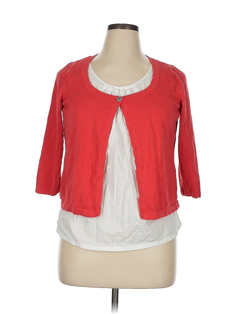 Pre-owned Sag Harbor Cardigan Sweater