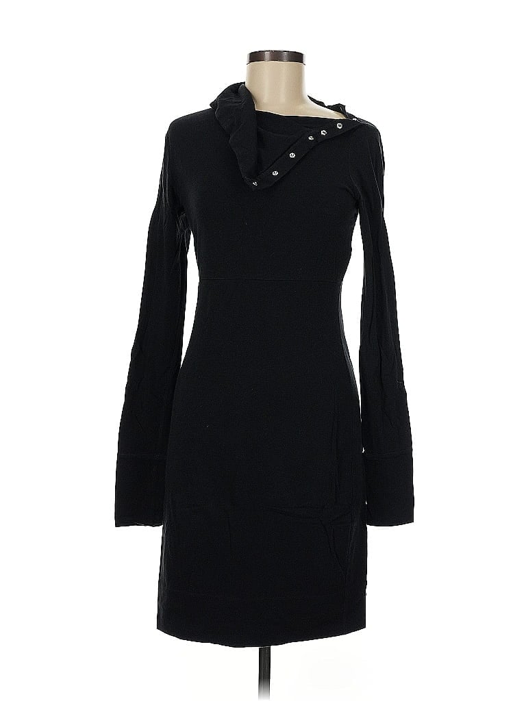 Diane von Furstenberg Black Casual Dress Size M - photo 1