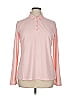 Lady Hagen 100% Polyester Pink Long Sleeve Blouse Size XL - photo 1