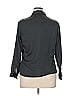 Laura Mae 100% Polyester Gray Long Sleeve Blouse Size 14 - photo 2