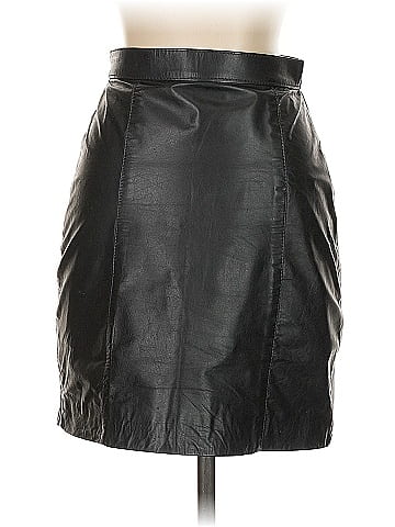 Comint Faux Leather Skirt (view 2)