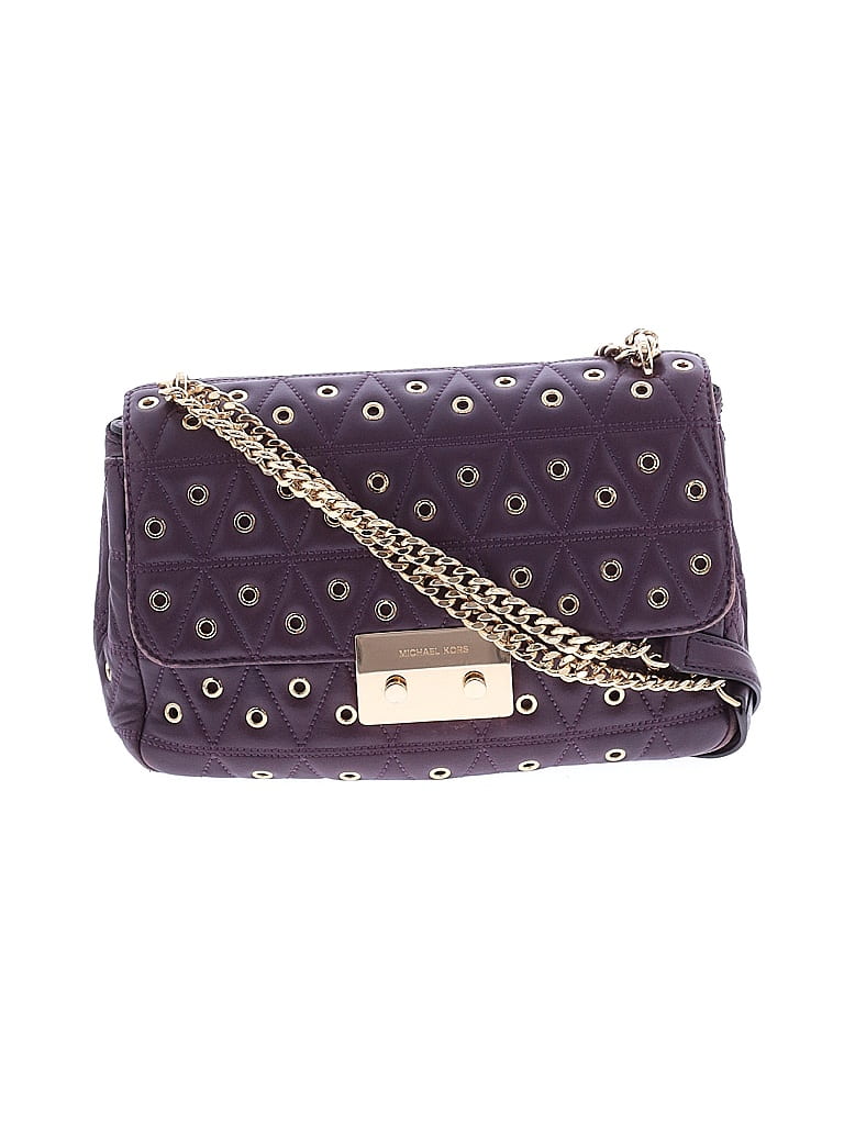Michael Kors Purple Shoulder Bag One size - photo 1