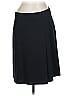 Piazza Sempione Solid Black Wool Skirt Size EU (IT) 46 / US 10 - photo 1