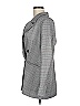 Aqua 100% Polyester Houndstooth Gray Blazer Size M - photo 5