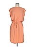 St. John Solid Orange Casual Dress Size 8 - photo 1