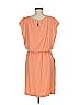 St. John Solid Orange Casual Dress Size 8 - photo 2