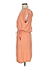 St. John Solid Orange Casual Dress Size 8 - photo 4