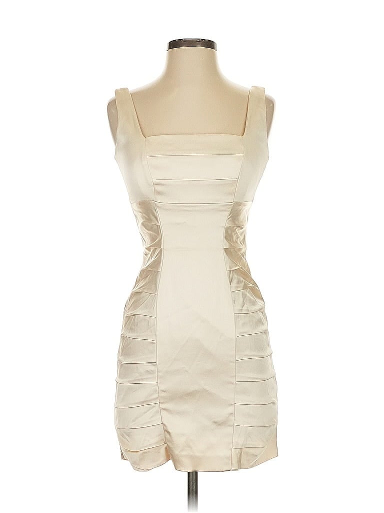 Pre-owned Jax Cocktail Dress In White