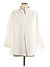 Pomander Place Ivory Long Sleeve Button-Down Shirt Size M - photo 1