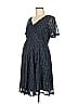 Motherhood Blue Cocktail Dress Size M - photo 1