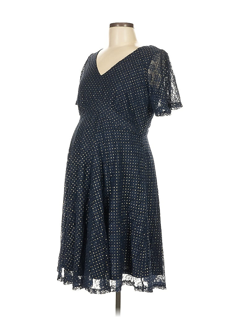 Motherhood Blue Cocktail Dress Size M - photo 1
