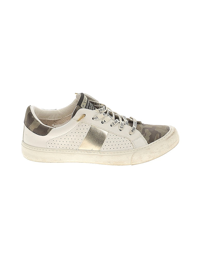 Vintage Havana Camo Gray Ivory Sneakers Size 8 1/2 - photo 1
