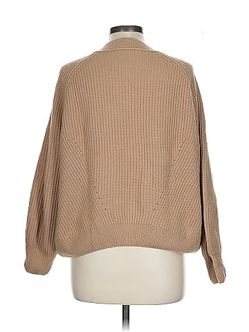 R | Label Wool Pullover Sweater (view 2)