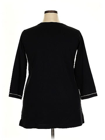 CHRISTINE ALEXANDER 3/4 Sleeve Top (view 2)