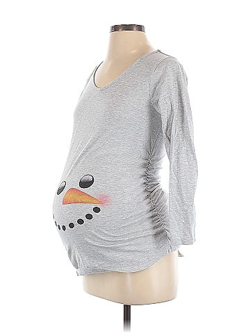 Maternity 3/4 Sleeve T-Shirt (view 1)
