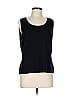 St. John Collection Black Sleeveless T-Shirt Size L - photo 1