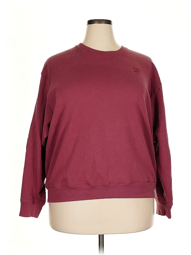Victoria's Secret Pink Burgundy Sweatshirt Size XXL - photo 1