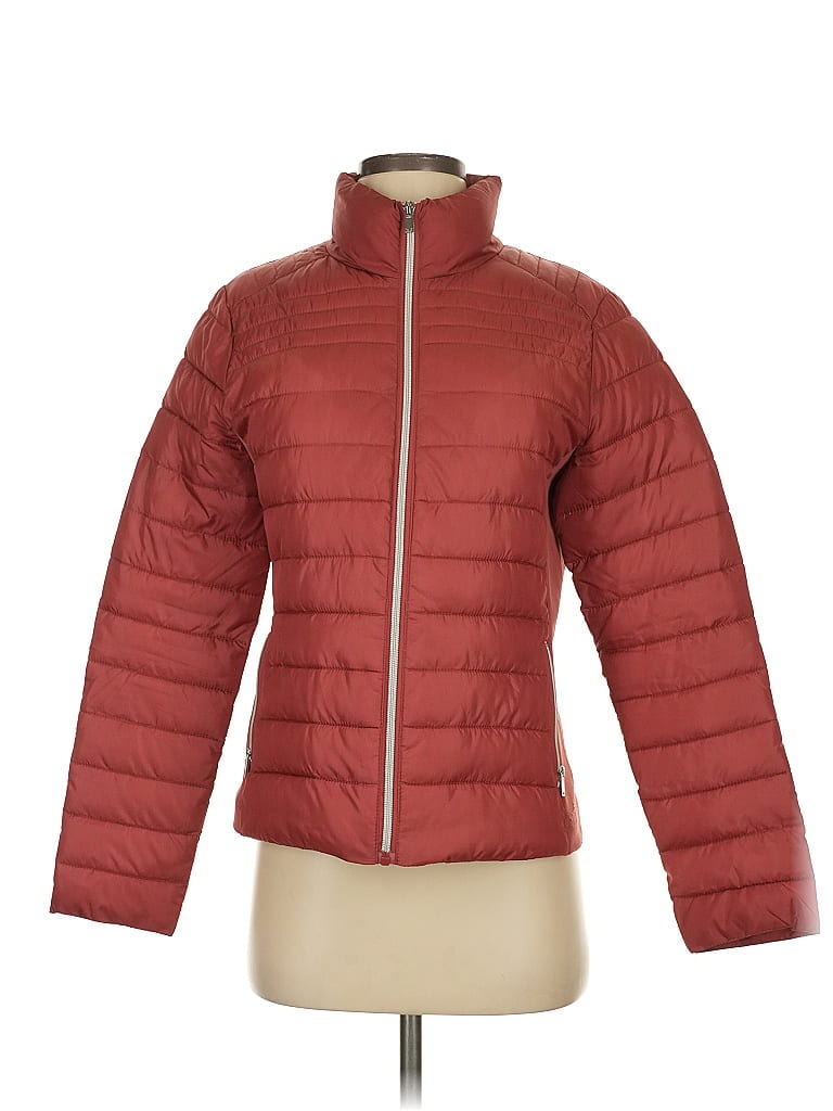 Ci Sono 100% Polyester Solid Red Jacket Size S - photo 1