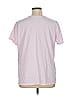 Woman Within 100% Cotton Solid Pink Short Sleeve T-Shirt Size 22 - photo 2