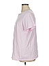 Woman Within 100% Cotton Solid Pink Short Sleeve T-Shirt Size 22 - photo 5