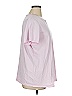 Woman Within 100% Cotton Solid Pink Short Sleeve T-Shirt Size 22 - photo 4
