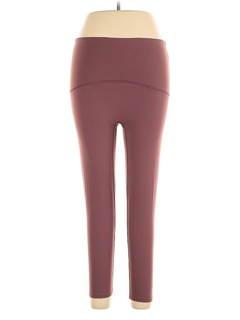SPANX Burgundy Active Pants Size XL - photo 1