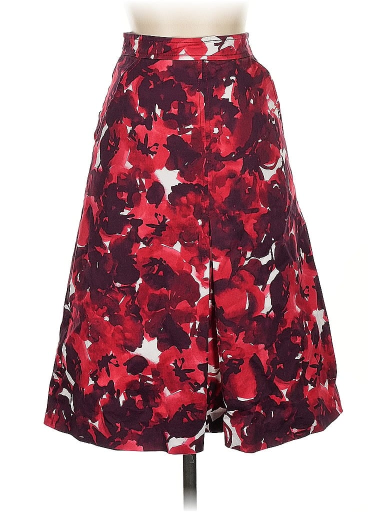 Piazza Sempione Floral Red Formal Skirt Size EU (IT) 38 / US 2 - photo 1