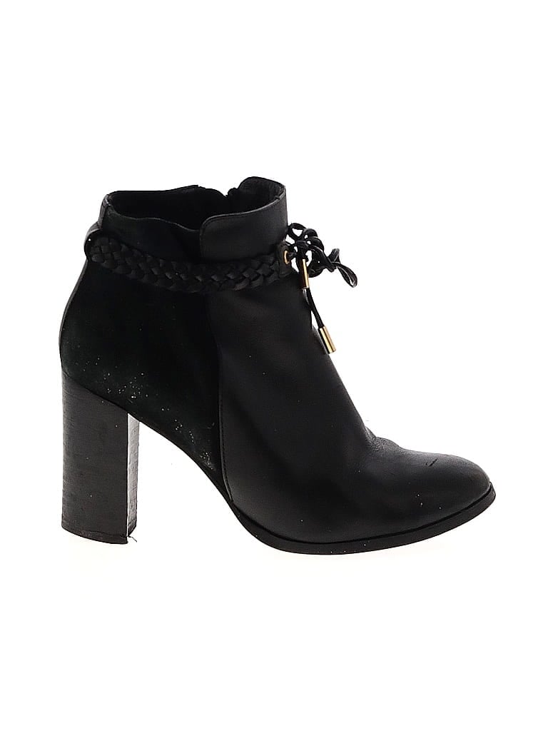 Minelli Black Ankle Boots Size EU 38 - photo 1
