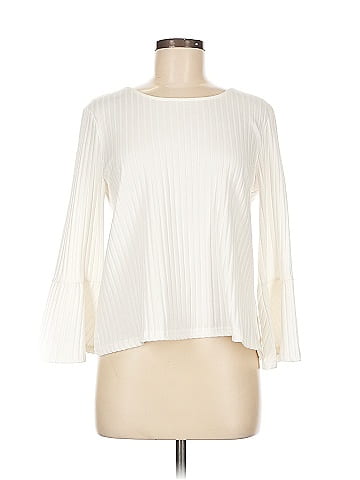 En Creme Long Sleeve Blouse (view 1)