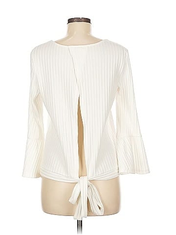 En Creme Long Sleeve Blouse (view 2)