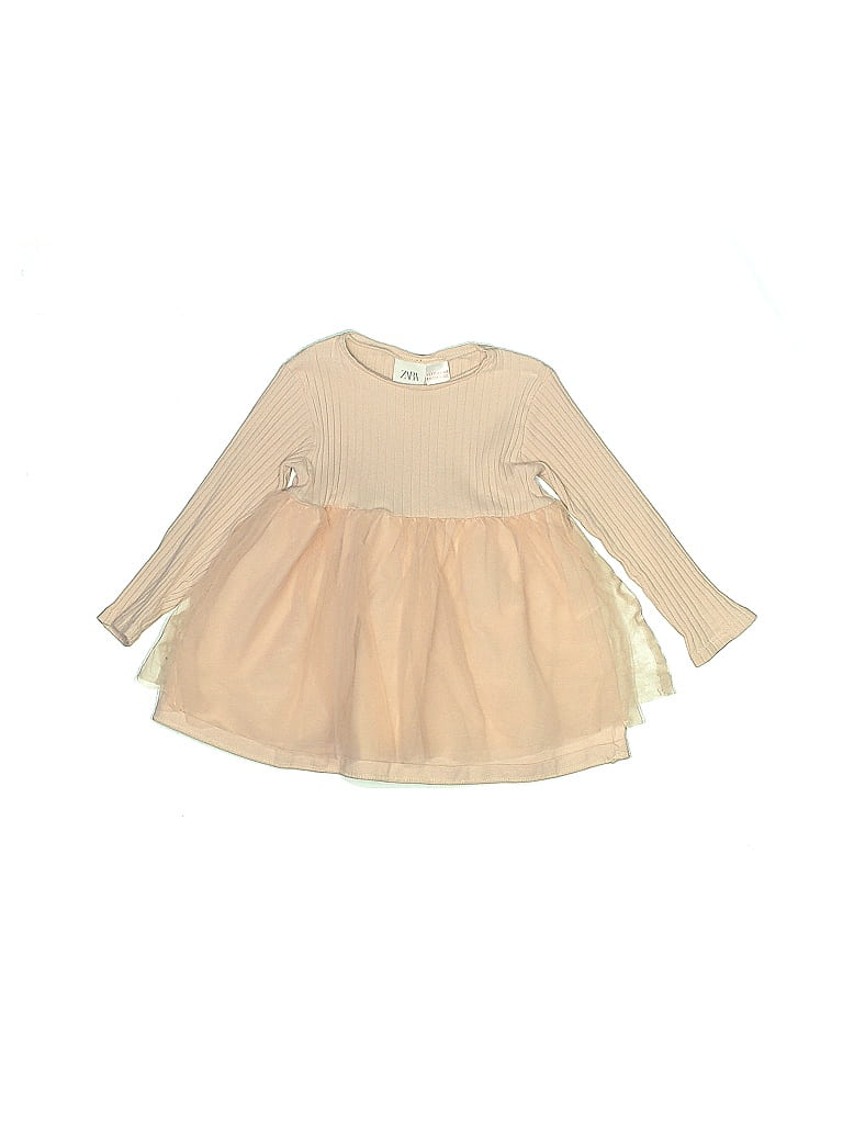 Zara Baby Tan Dress Size 2 - photo 1