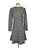 Ann Taylor LOFT Houndstooth Gray Casual Dress Size 0 - photo 1