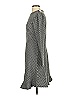 Ann Taylor LOFT Houndstooth Gray Casual Dress Size 0 - photo 5