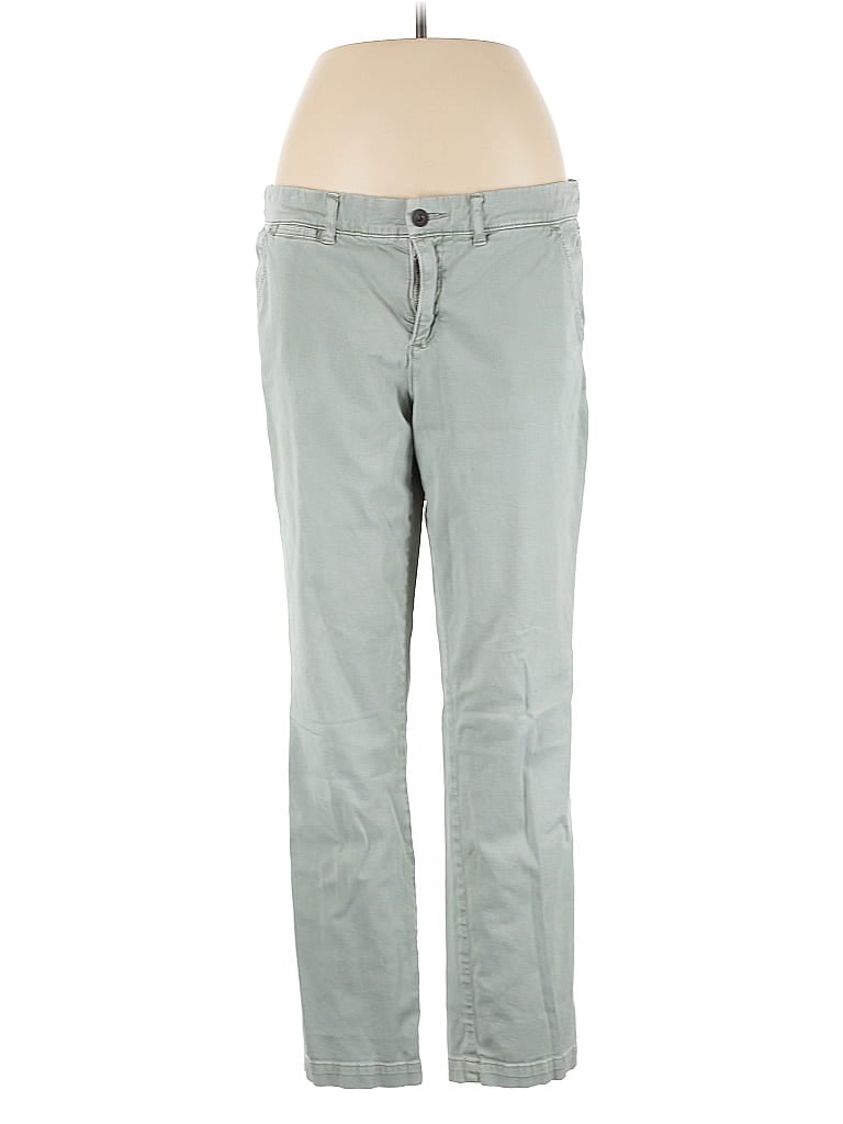Pre-owned Pilcro And The Letterpress Casual Pants In Green