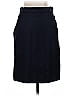 Luca Luca Solid Blue Wool Skirt Size EU (IT) 40 / US 4 - photo 2