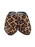 Stuart Weitzman Animal Print Brown Tan Mule/Clog Size 9 - photo 2