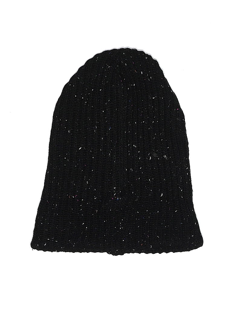 Pre-owned Assorted Brands Beanie Hat In Black