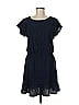 Joie 100% Linen Solid Blue Casual Dress Size M - photo 1