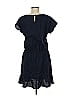 Joie 100% Linen Solid Blue Casual Dress Size M - photo 2