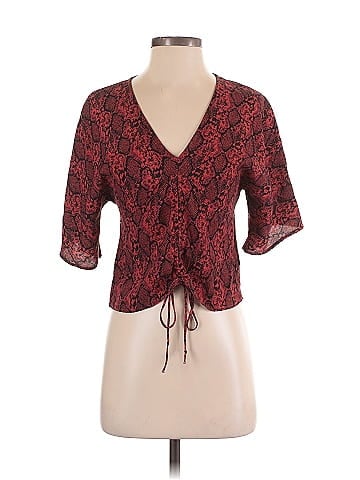 Blue Life Short Sleeve Blouse (view 1)