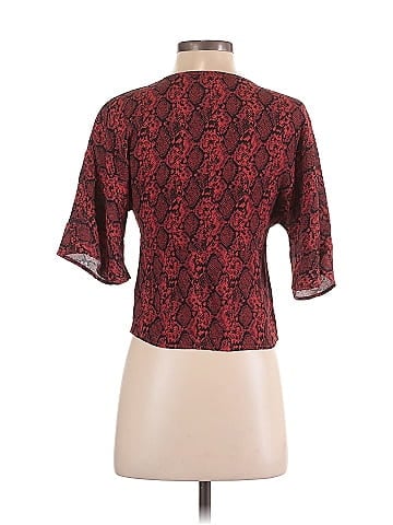 Blue Life Short Sleeve Blouse (view 2)