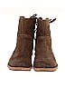 Born Solid Brown Ankle Boots Size 8 - photo 2