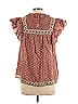 Sea New York 100% Cotton Red Sleeveless Blouse Size L - photo 2