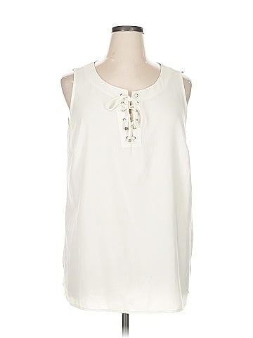 Jasmine & Juliana Sleeveless Blouse (view 1)