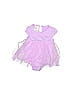 First Impressions Purple Dress Size 6-9 mo - photo 1