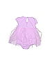 First Impressions Purple Dress Size 6-9 mo - photo 2